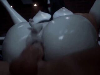 Petite Transgender Ramrod Sadako Gets Anal Banged, Tifa Deepthroats Aerith’s Schlong