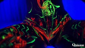 art and sex can come together at any time, i invite you to see my sexy and crazy artistic movements, with these beautiful neon paintings