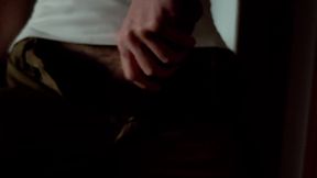 Daddy Is Shameless When He's Home Alone and Cums on His Clothes