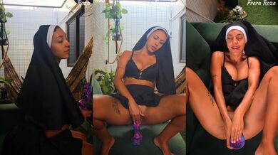 Big tight pussy wrecked by a monster cock solo latina gets squirted