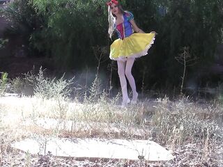 Fairytale Princess Slowmo Jock Tease - Halloween Cosplay Suit Suit Up Hawt Princess ASMR
