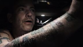 Having naked fun out in the open during a storm, Thunder hits near by and got very scared