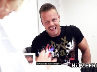 HITZEFREI Doctor Gabi Gold gets drilled by her patient