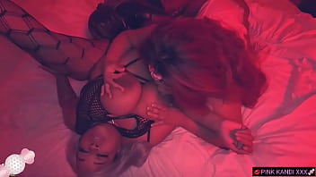 Pink Kandi gets a special red light treatment