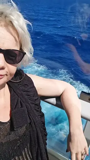 Mature MILF gets her ass fucked hard on a cruise ship