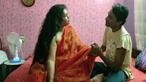 Indian Hot Bhabhi Xxx Sex With Innocent Boy! With Clear Audio 15 Min