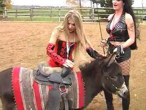 Donkey-Boy's Riding Lesson 2