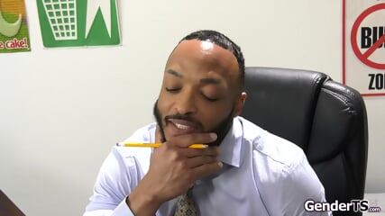 Shemale Student Shiri Allwood Anal Fucked For Extra Credits