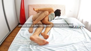 " be careful sugar, make sure you don`t cum inside my pussy"