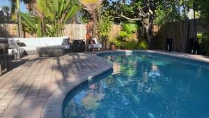Sultry Sunbathers Seek Satisfaction