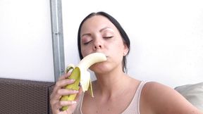 Carla`s banana  POV teasing