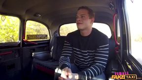 Trooper Hammers Blonde Taxi Babe Gushing Cum Wrecked