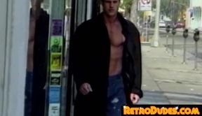 RetroDudes.com - Buff gay man craves anal smashing and a big load