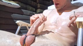 Shed Session #29 Cum Tasting, Anal Vibrator, Dildo Blowjob, Cockring & Nipple Suckers