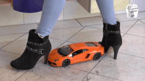 Nice RC Car under heeled Boots