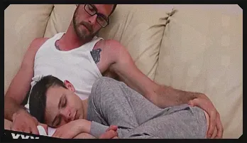 Twink Rides Daddy’s Thick Cock in Intense Gay Action