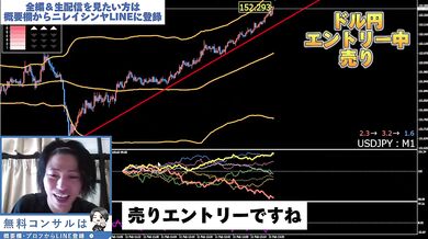 【こんなトレーダーに抱かれたい】負け知らずのFX128連勝配信切り抜き（2025年2月11日）