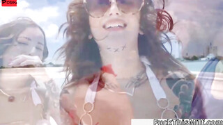 Valerie Steel's Sensual Blowjob Adventure on Fisherman's Yacht