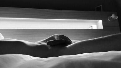 Boy masturbating before bedtime