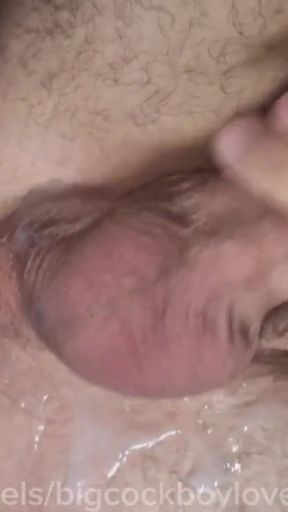 Twink bitch gets filled with cum from the hose   Clip 1