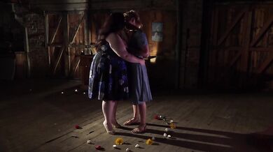 Domination Lesbian Bondage Teased Pussy Drenched in Thick Honey