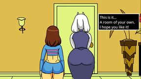Toriel X Frisk