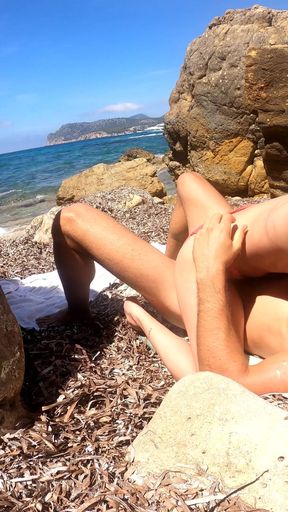 Fucking an Only Fans Girl in a Beach