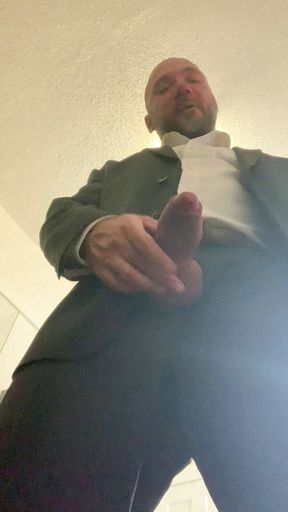 Sph,hardcore degrading,suit,cigar!