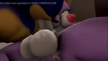 Sonic sucking blaze&rsquo_s cock
