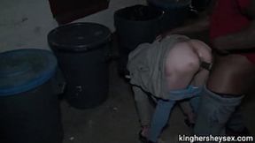 Caught fucking the hooker by the dumpster in an alley