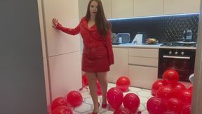 Popping 50 Red Balloons