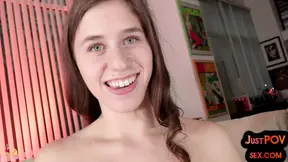Slutty amateur GF gets fucked and talks dirty while getting a hand job
