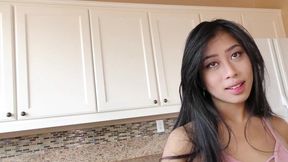 jade kush offers her hairy bush to mike hunt for a creampie