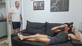 DESCOBRIR DA MELHOR FORMA QUE O GERENTE DA EMPRESA GOSTA DE SENTAR NO PAU