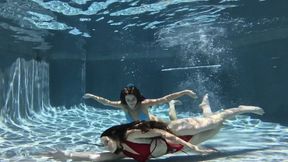 Swimming with Ziva and Nathalia 1080p