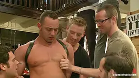 Ripped Muscle, Fat Cock, Round Ass, Humiliated In Public