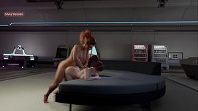 OVERWATCH PORNO - 3D Futanari Animated, Horny Dickgirl Brigitte fucks D.Va