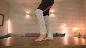 Khaleesi (From Ukraine) Loves Use Man To Worship Her Feet - Russian Language