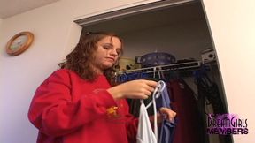 Wardrobe changes and pussy closeups