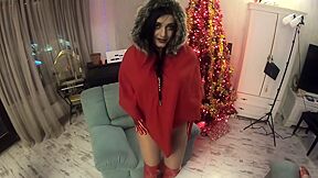 Santa Is Good With A Horny Cheating Wife Milf Slut 222