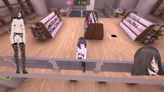 Exhibitionist Seleka almost gets caught in a shop