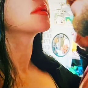 Kissing And Fucking In The Kitchen