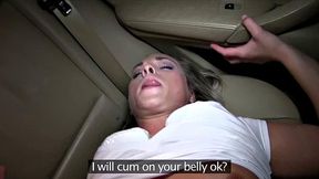 Holiday Car Sex with Hot Blonde