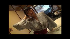 Famous actress plays with her cheating husband in hot spring