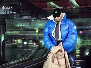 Future Down Nylon Fantasies. Super Puff Jacket Masturbation