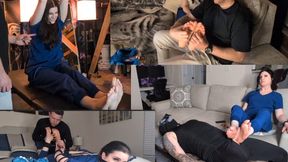 Nurse Week Special: 45 Min Foot Fetish & Tickle Compilation