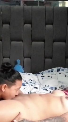 I've been alone for two weeks now, I can't stand the urge to fuck I'll be unfaithful to my husband with another woman   Clip 2