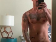 Playing with myself in the mirror