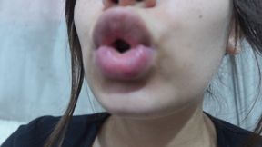 My Indian Stepsister Has a Kiss Fetish, Constantly Sending Kisses with Her Lips,