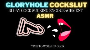 Cock Slut Encouragement Gloryhole ASMR - AUDIO (720)